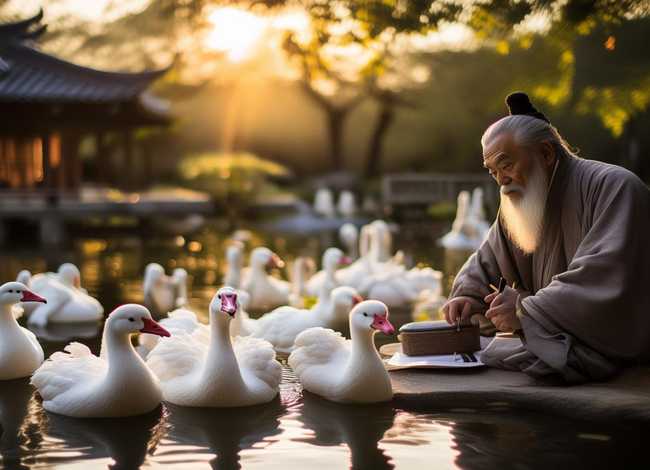 鹅的故事和典故；王羲之爱鹅的故事是什么