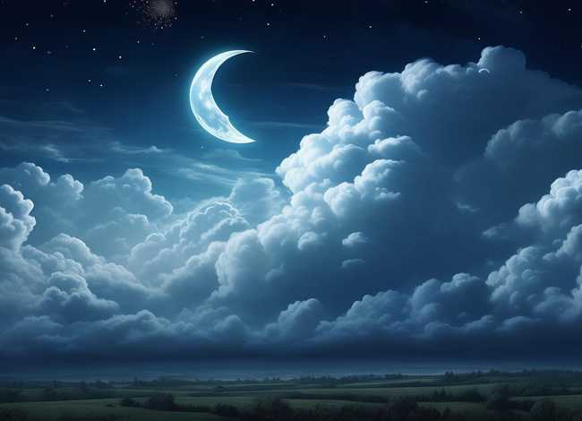 云月相伴的图片 形容云月相伴的唯美句子 云月相伴的图片 形容云月相伴的唯美句子