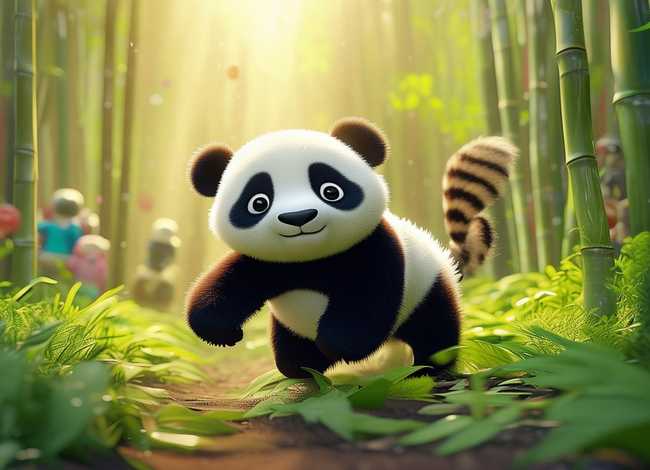 关于熊猫的故事儿童版，寻找小时候一部关于熊猫的动画片