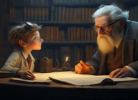 小博士讲成语故事、读《寓言故事》有感