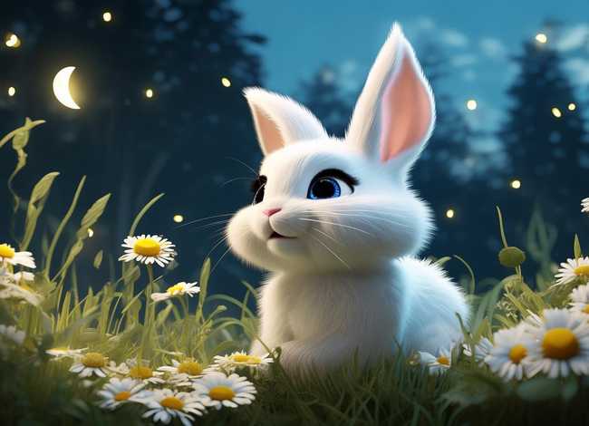 图片文字儿童故事(小白兔的故事睡前故事文字版) 图片文字儿童故事(小白兔的故事睡前故事文字版)