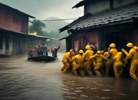 抗洪救灾的感人小故事，抗洪救灾中的动人故事