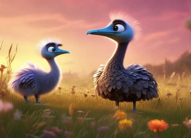 鸵鸟小故事，宝宝入睡童话小故事文字版【四篇】