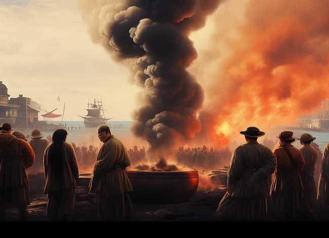 虎门销烟的故事（虎门销烟的故事概括）