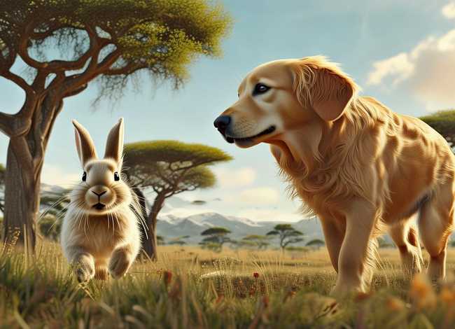 狗狗的故事视频；非洲民间故事野兔在什么地方找到了狗先生