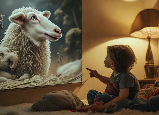 狼和七只小羊的故事视频；狼和7只小羊中,小羊最后是怎么死的说给爸爸妈妈听一下