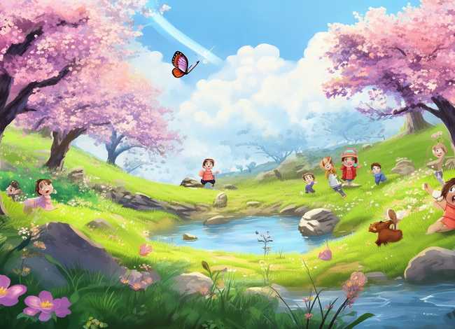 春天来了故事二年级阅读（故事新编二年级作文）