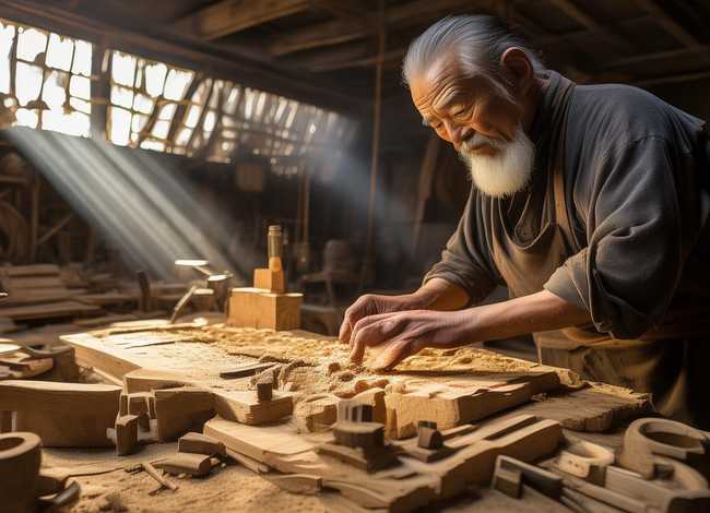 鲁班造锯讲故事（鲁班造锯是什么故事）