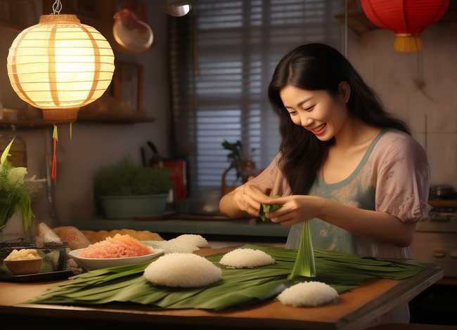 端午节的小故事儿童版妈妈故事 - 一年级看图写话妈妈包粽子怎么写