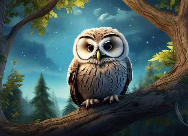 睡前故事鸟儿和树（森林与鸟睡前故事）