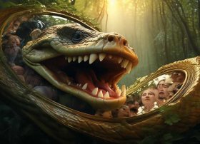 儿童寓言小故事带拼音 人心不足蛇吞相的寓言故事