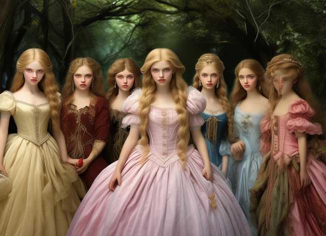 儿童童话公主故事视频（格林童话中的七位公主分别是哪几个故事里的）