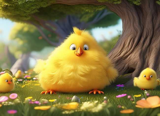 小鸡的故事完整版；懒惰的小鸡的童话故事