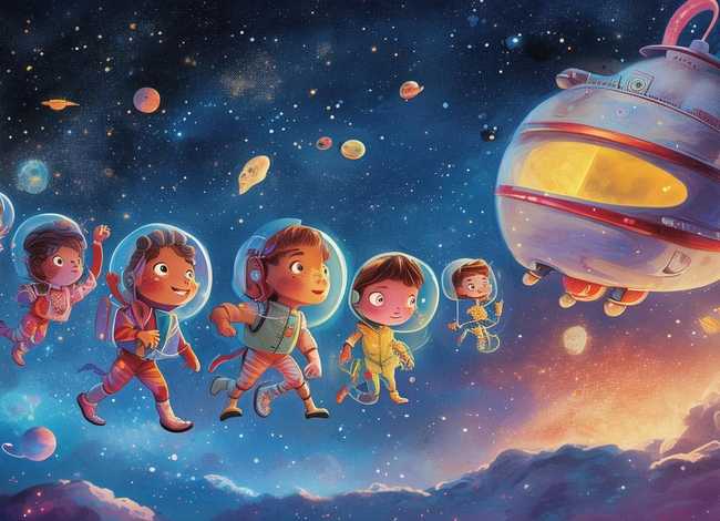 儿童太空故事100篇（睡前故事「太空之旅」）
