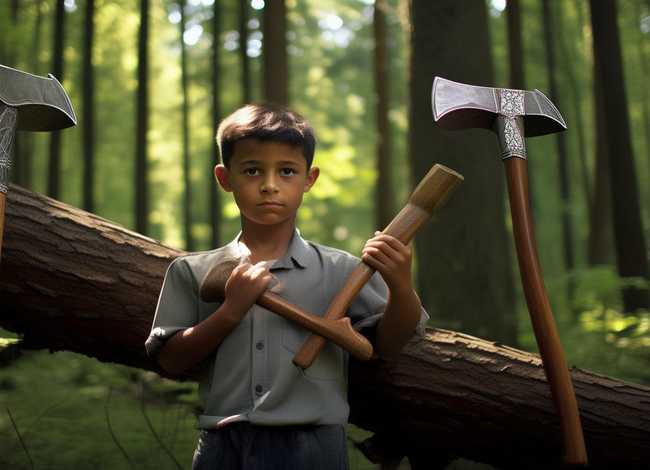 金斧子的故事、金斧子银斧子的故事