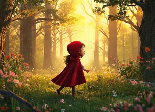 续写格林童话的故事（小红帽是谁的作品）