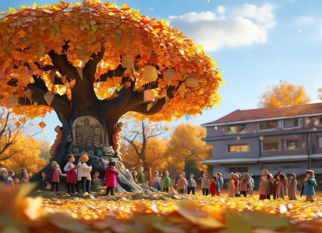 许愿树儿歌，秋季开学典礼中英主持词