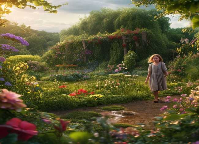 秘密花园讲故事 - 童话故事《秘密花园》(《the secret garden》)讲了一个什么故事