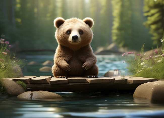 小熊过桥的故事 小熊过桥明白了什么道理 小熊过桥的故事 小熊过桥明白了什么道理