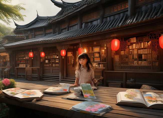 儿童文学封面图片古风,最美的书店作文 儿童文学封面图片古风,最美的书店作文