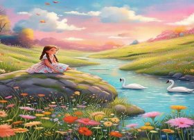 春天的故事一幅画（想要制作一本描写春天故事的绘本,A4纸5-10张）