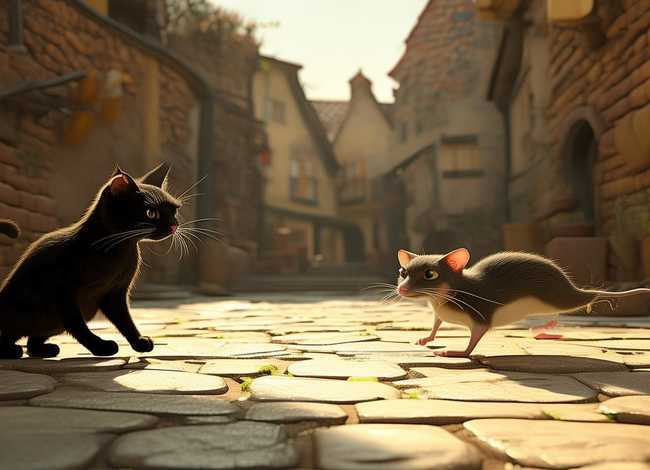 童话故事《猫和老鼠》（格林童话全集中 猫和老鼠 主要讲了什么）