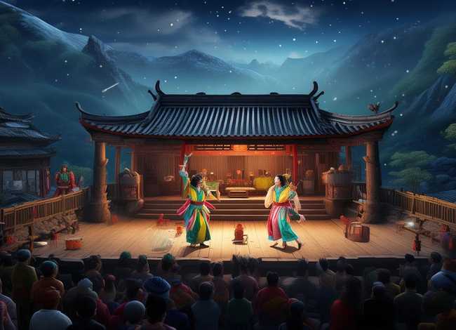 清水河的故事电影（张涵予在智取威虎山里唱的二人转叫什么名字）