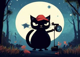 黑猫警长故事 - 儿童睡前故事黑猫警长