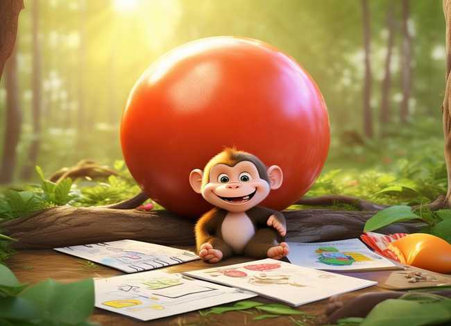 讲故事猴吃西瓜 - RIA®拆书法是什么小猴和RIA®拆书法的故事—写作