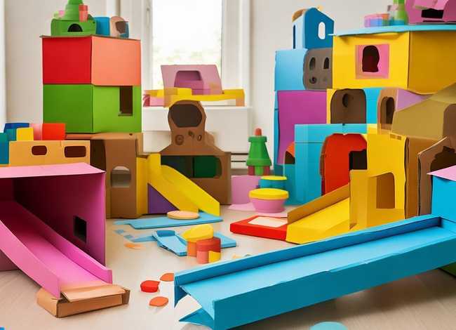 自制儿童玩具纸箱（我用废纸壳箱子给孩子们做了7种好玩的小玩具,喜欢的赶紧收藏）