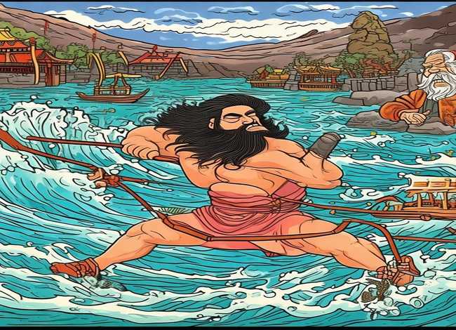 大禹治水儿童故事手抄报,大禹治水的手抄报怎么画 大禹治水儿童故事手抄报,大禹治水的手抄报怎么画