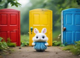儿童故事兔子的三个门，小兔子乖乖故事内容