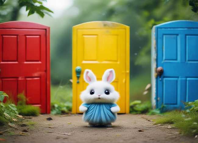 儿童故事兔子的三个门，小兔子乖乖故事内容