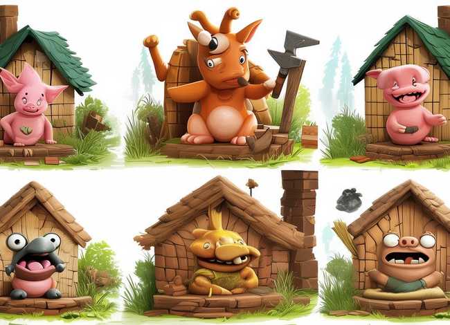 小猪故事儿童完整3-6岁 - 三只小猪盖房子的故事怎样讲给孩子听呢 小猪故事儿童完整3-6岁 - 三只小猪盖房子的故事怎样讲给孩子听呢