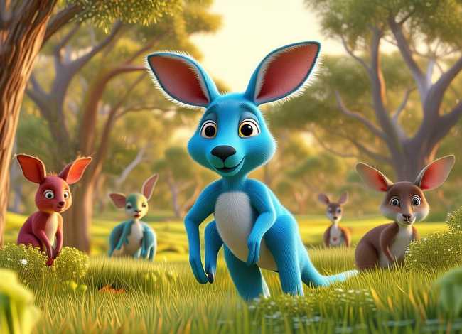 蓝色袋鼠的动画片、袋鼠的主要种类有哪些