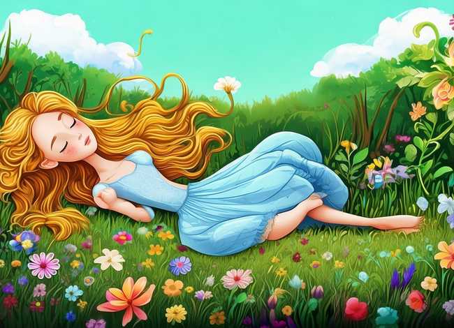 童话故事睡美人儿童画（公主系列动画片有哪些）