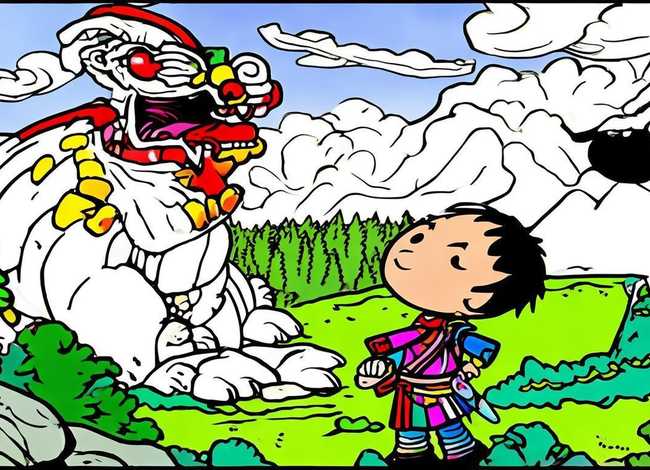 幼儿故事连环画图片4张简笔画 中国古代神话故事连环画简笔画 幼儿故事连环画图片4张简笔画 中国古代神话故事连环画简笔画