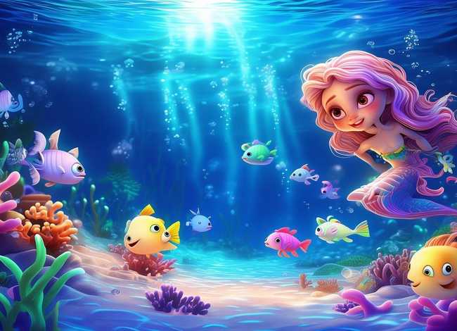 关于海底世界儿童版视频，大海的儿童动画片名字