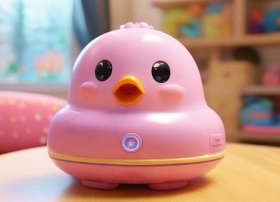 儿童防摔功能故事机 - 小鸡叫叫儿童故事机粉色8G蓝牙版