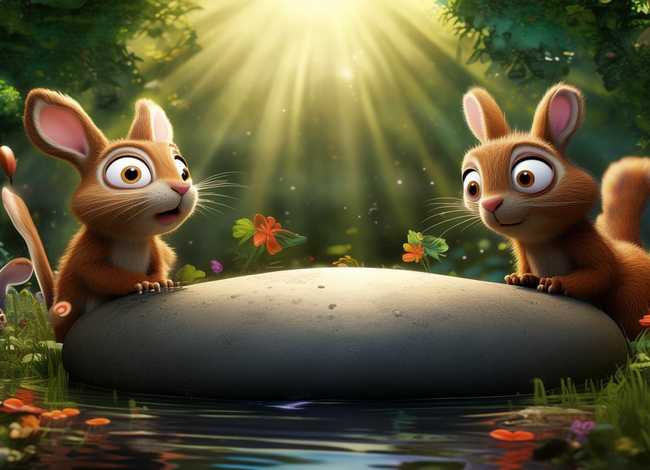 幼儿故事《咕咚来了》（咕咚来了绘本故事内容）