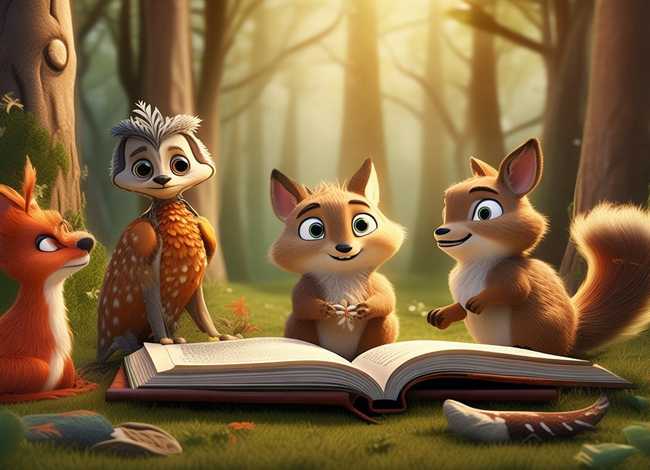 儿童故事 动物的声音，关于动物的故事