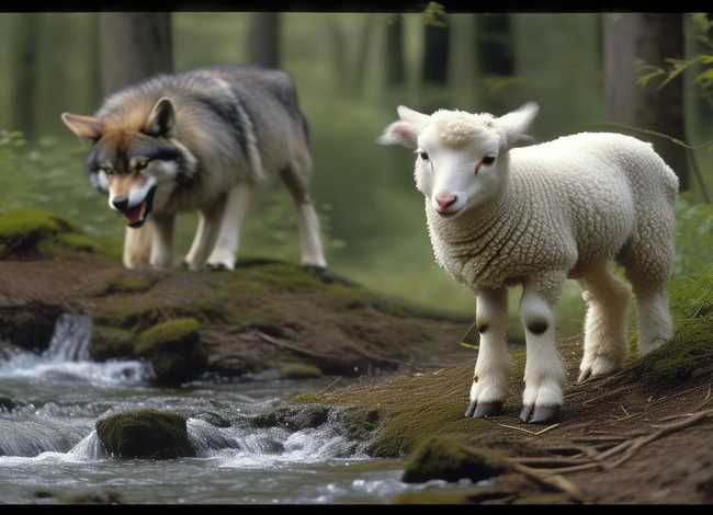 少儿故事狼和小羊；狼和小羊的故事主要讲了什么