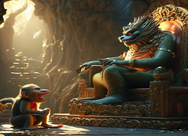 龙王讲故事、龙王给孙悟空讲故事是哪一回