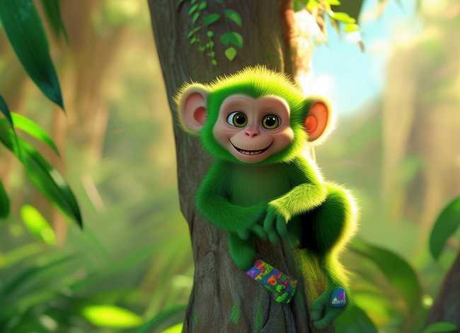 故事吧的视频（小猴的故事）