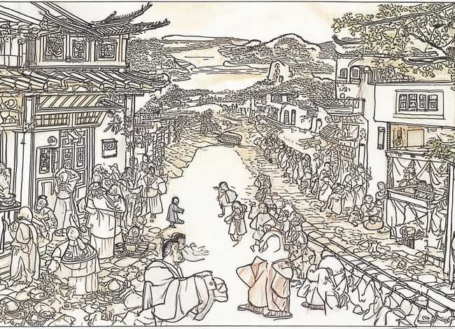 连环画故事绘本 - 连环画,只要4个图片就能表达完整个故事的图片