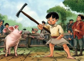 家长民间故事，民间故事之曾子杀猪