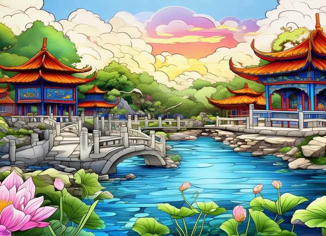 涂色故事绘本、颐和园幻彩颐和系列涂色绘本礼盒套装-适用对象