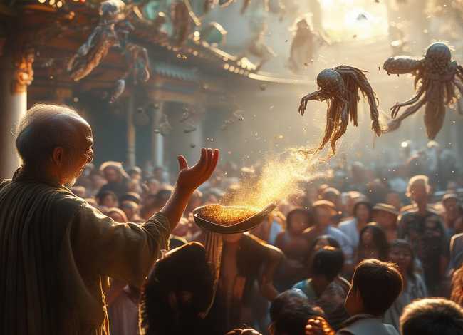 阿难的故事（阿难尊者施食焰口饿鬼的故事）