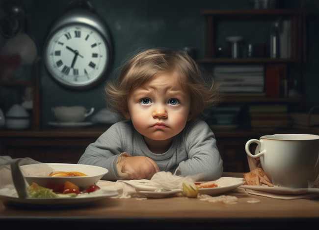 儿童不吃早餐危害图片、儿童长期不吃早饭的危害有哪些