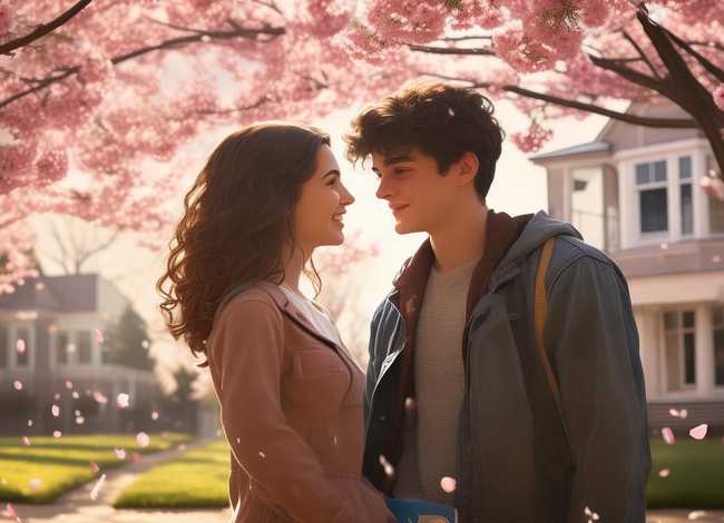 校园恋爱故事100字、异地恋情侣暖心小故事100字